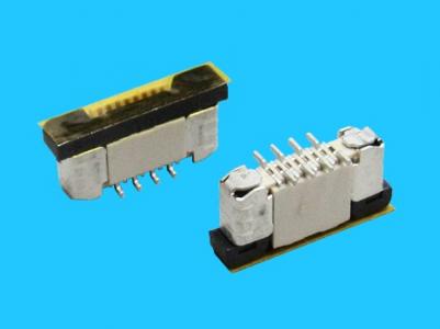 0.50mm SMT zif-lock H4.5mm FPC/FFC connectors  KLS1-1242E-4.8